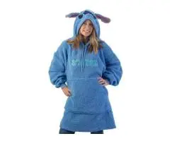 Oversized Stitch Blanket Hoodie