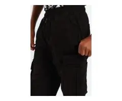 Boys Cargo Jogger Pants - Black