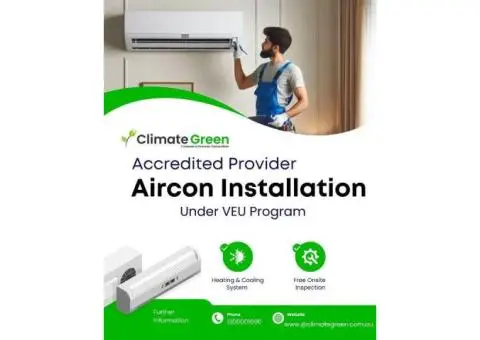 Accredited Aircon Installation in Melbourne – Save More with the VEU Program