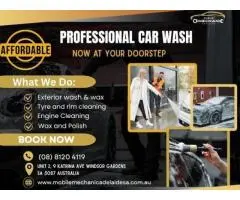 Book Now and enjoy a sparkling clean car at your doorstep.