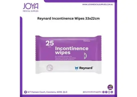 Reynard Incontinence Wipes 33x22cm - Joya Medical Supplies