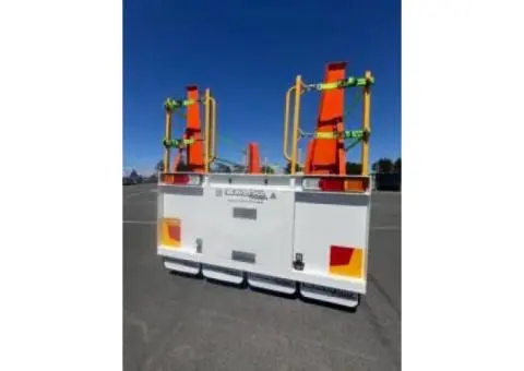 Tri-Axle Crane Transport Trailer - Beavertail Trailers - 1/4