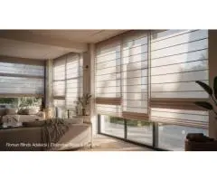 Create a Beautiful Home with Tailored Roman Blinds Adelaide