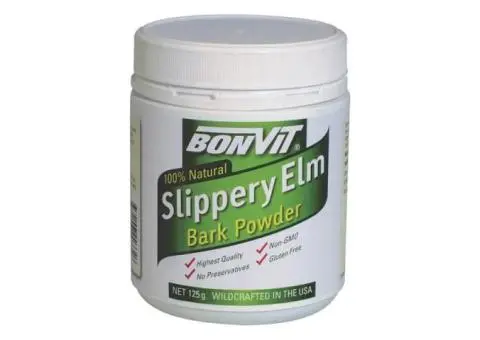 Bonvit Slippery Elm Bark Powder — Natural Support for a Healthy Gut