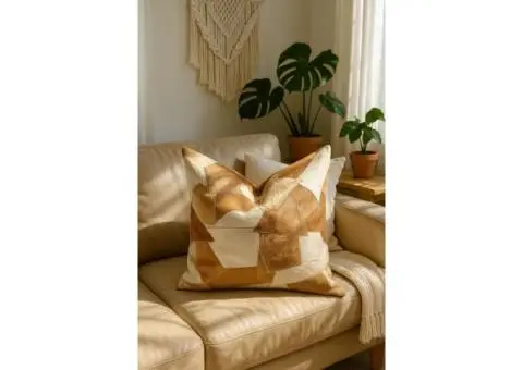 Purchase Real Cowhide Cushions from Linen Connections