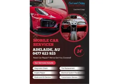 Mobile Car Servicing Adelaide