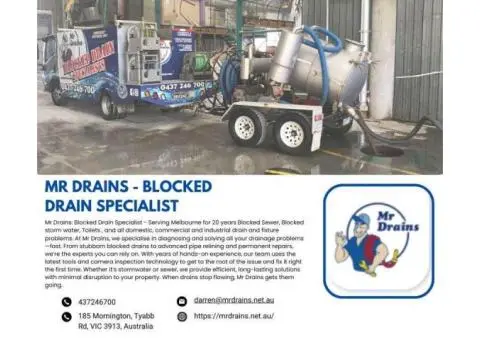 24/7 Emergency Blocked Drain Service in Melbourne - 3/3