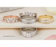 Experience True Radiance with Aida Solitaire Rings