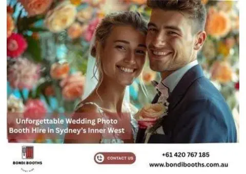 Fun & Stylish Wedding Photo Booth Sydney | Bondi Booths