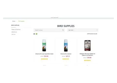 🐦 Brighten Your Bird’s World – Bird Supplies from $26.20!