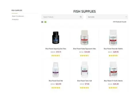 🐠 Quality Fish Supplies – Starting from $10.37