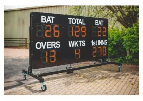 Cricket Scoreboards by Blue Vane: Accurate, Durable, and Built for Every Match