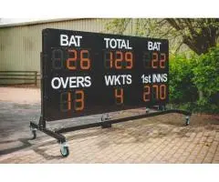 Cricket Scoreboards by Blue Vane: Accurate, Durable, and Built for Every Match
