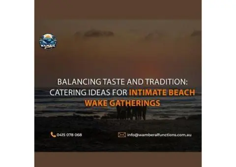Small Wake Beach Ceremony Catering Services