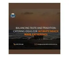 Small Wake Beach Ceremony Catering Services