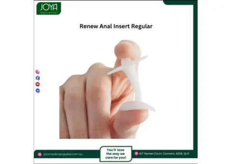Renew Anal Insert Regular - Joya Medical Supplies