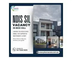 NDIS SIL Vacancy in Box Hill