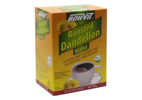 Bonvit Roasted Dandelion Blend Filter Bags: Your Natural & Caffeine-Free Coffee Alternative