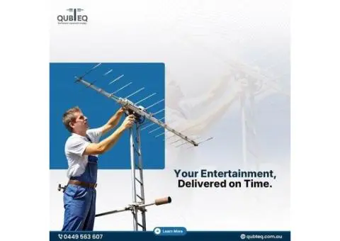 Outdoor TV Antenna Installation in Perth – Qubteq