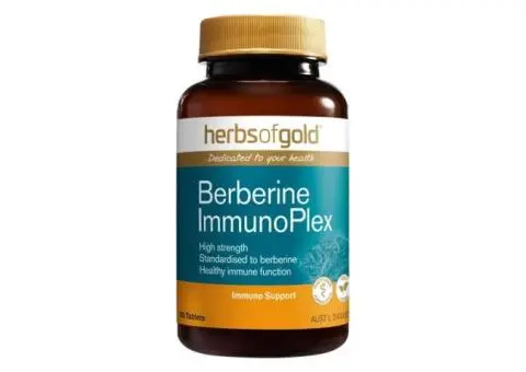 Herbs of Gold Berberine ImmunoPlex – Your Daily Shield for Strong Immunity