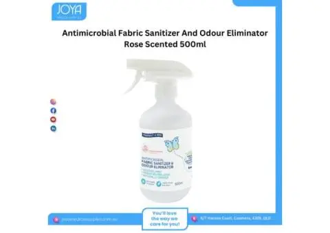Antimicrobial Fabric Sanitizer And Odour Eliminator Rose Scented 500ml - Joya Medical Supplies