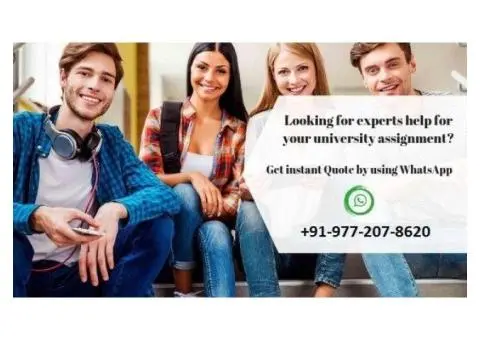 Need help with University assessments? - 4/4