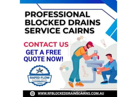 Reliable Blocked Drains Services Cairns!