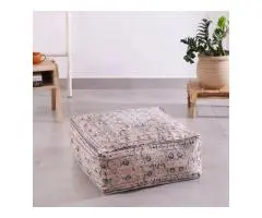 Shop Round Ottoman Online from Linen Connections