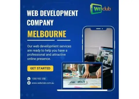 Professional Web Development Companies in Melbourne for Custom Business Websites
