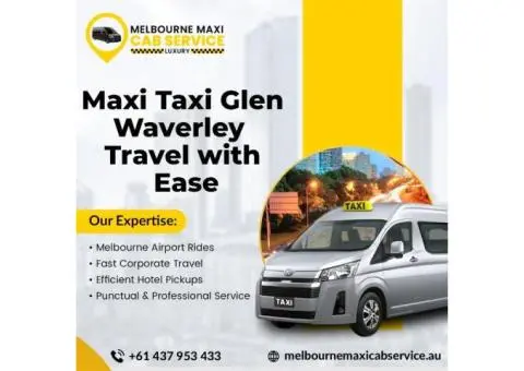Reliable Maxi Taxi Narre Warren at Maxi Cab Ride