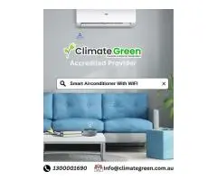 Smart Wi-Fi Air Conditioners Installed by Climate Green Melbourne
