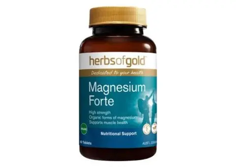 Feeling Tired, Stressed or Cramping Often? Try Herbs of Gold Magnesium Forte