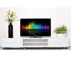 Modern and Easy-to-Assemble Flat Pack TV Cabinet