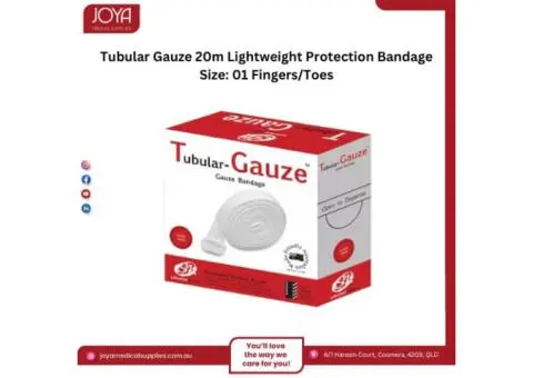 Tubular Gauze 20m Lightweight Protection Bandage Size: 01 Fingers/Toes - Joya Medical Supplies