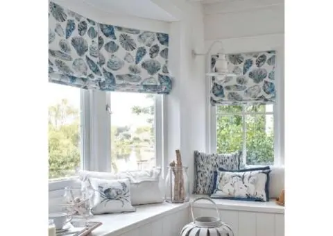 Elegant Roman Blinds in Melbourne – Custom Styles - 1/3