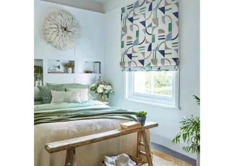 Elegant Roman Blinds in Melbourne – Custom Styles - 2/3