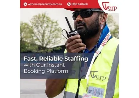 Fast, Reliable Security Staffing | Instant Booking