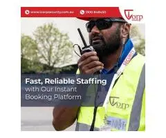 Fast, Reliable Security Staffing | Instant Booking