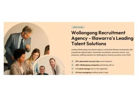Wollongong Recruitment Experts – Hire Qualified Staff with Ease