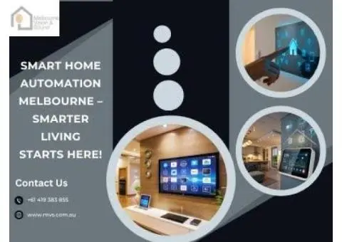 Smart Living Made Easy with Home Automation in Melbourne | Melbourne Vision & Sound