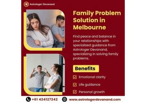 Family Problem Solution Astrologer in Melbourne