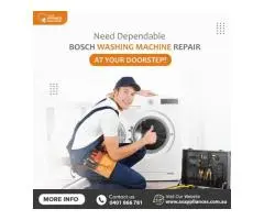 Need dependable Bosch washing machine repair at your doorstep?