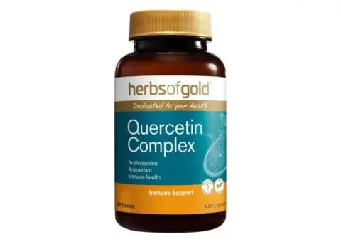 Seasonal Allergies or Sinus Troubles? Try Herbs of Gold Quercetin Complex