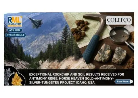 Resolution Minerals | Mining Explorer | ASX - RML | Colitco