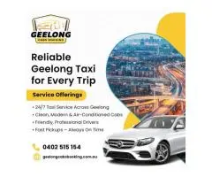Call Geelong Taxi Number at Geelong Cabs Booking