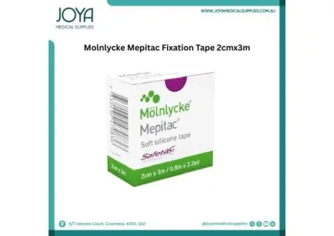 Molnlycke Mepitac Fixation Tape 2cmx3m - Joya Medical Supplies