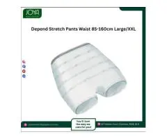 Depend Stretch Pants Waist 85-160cm Large/XXL -  Joya Medical Supplies