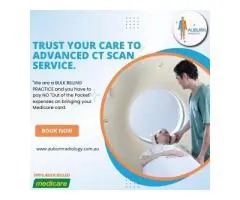 Trust your care to advanced CT scan services at Auburn Radiology. (02) 8315 8292