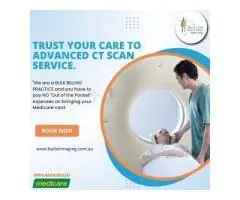 Trust your care to advanced CT scan services at Butler Medical Imaging. (08) 9544 3999