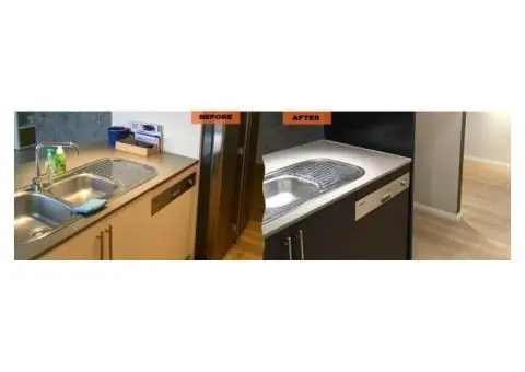 Kitchen Cabinet Resurfacing - 3/5